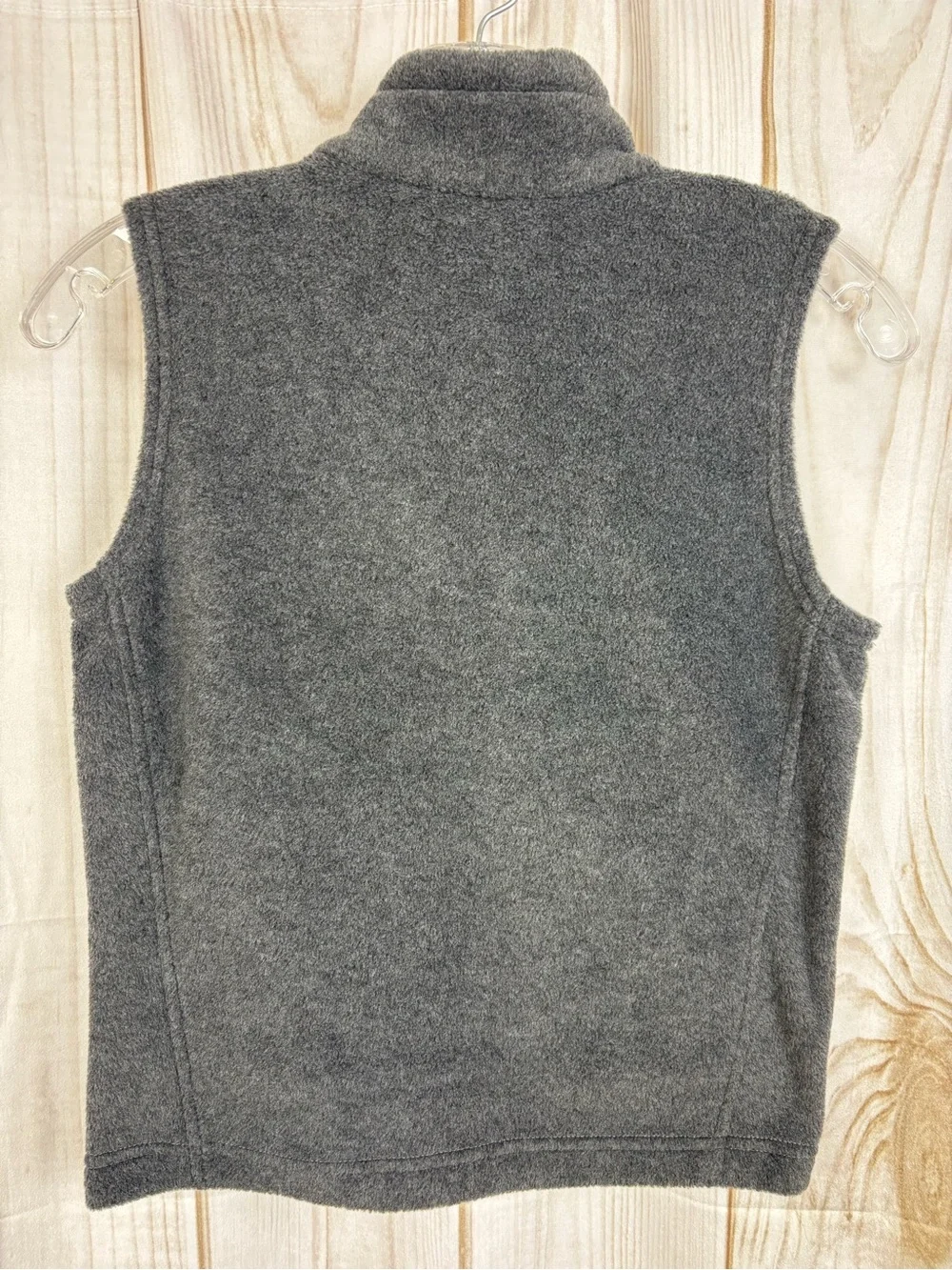 Columbia Youth Steens Mtn Fleece Vest Lightweight Unisex Back-to-School Gray 8
